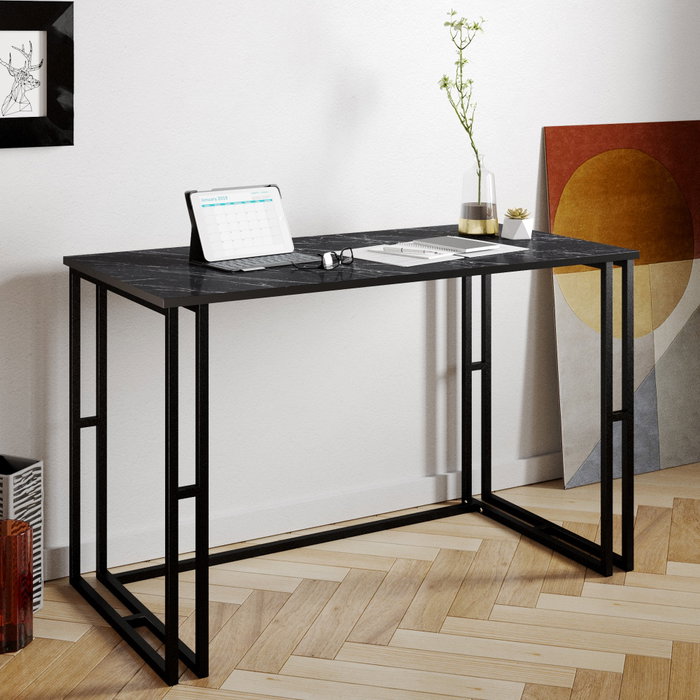 Hanah Home Alfa - Mesa de estudio negra